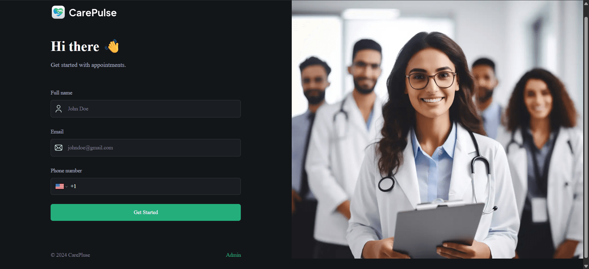 CarePulse - Hospital Appointment Booking and Admin Dashboard System